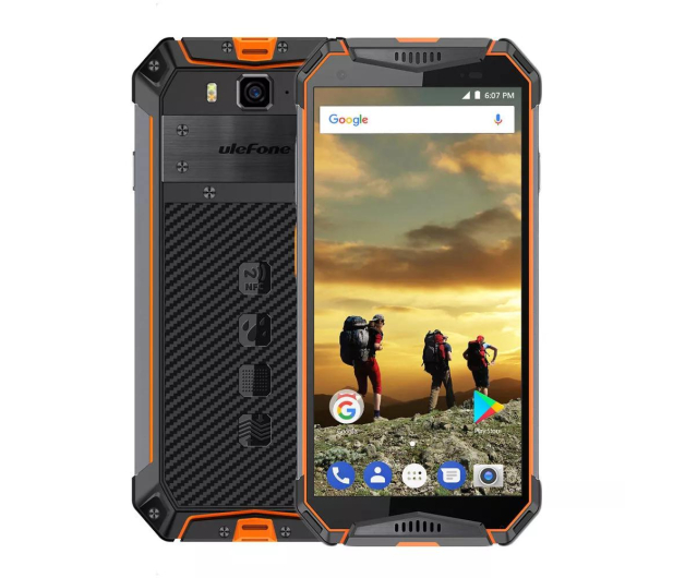 uleFone Armor 3W 6/64GB Dual SIM LTE pomarańczowy - 528282 - zdjęcie
